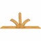 Ekena Millwork Richland Rough Sawn Timber Gable Bracket, Western Red Cedar, 84"W x 49"H x 2"D x 6"F, 14/12 Pitch GBW084X49X0206RIC00RWR - alternate 3